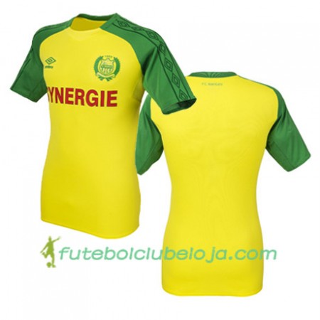 Camisola Nantes Equipamento Principal 2017-2018 Manga Curta