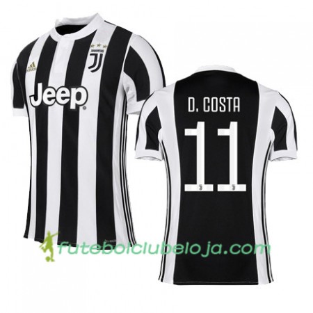Camisola Juventus Douglas Costa Equipamento Principal 2017-2018 Manga Curta
