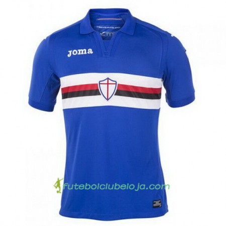 Camisola Sampdoria Equipamento Principal 2017-2018 Manga Curta