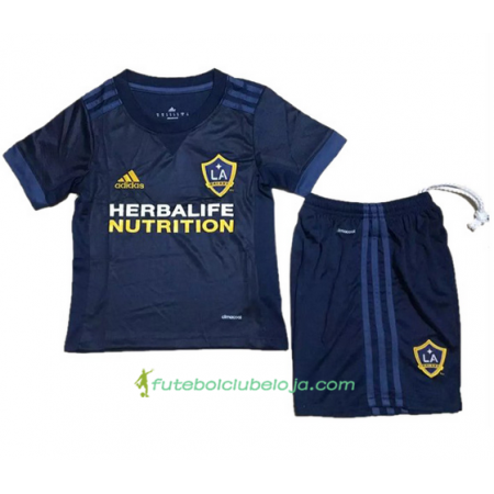 Camisola Los Angeles Galaxy Criança Equipamento Alternativa 2017-2018 Manga Curta