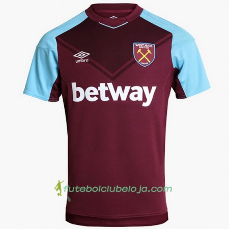 Camisola West Ham Equipamento Principal 2017-2018 Manga Curta