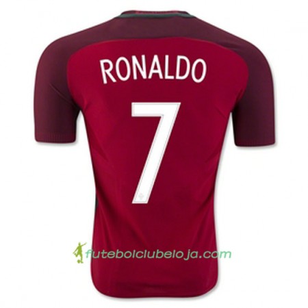Camisola Portugal RONALDO Equipamento Principal Euro 2016