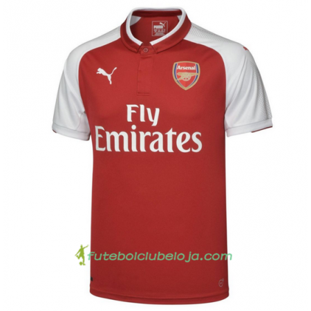 Camisola Arsenal Equipamento Principal 2017-2018 Manga Curta