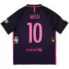 Camisola Barcelona Messi 10 2016-17 Retro Equipamento Alternativa Manga Curta