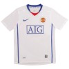 Camisola Manchester United 2008-09 Retro Equipamento Alternativa Manga Curta