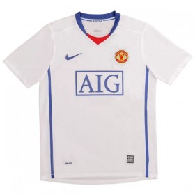 Camisola Manchester United 2008-09 Retro Equipamento Alternativa Manga Curta