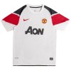 Camisola Manchester United 2010-11 Retro Equipamento Alternativa Manga Curta