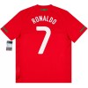 Camisola Portugal Ronaldo 7 2010 Retro Equipamento Principal Manga Curta