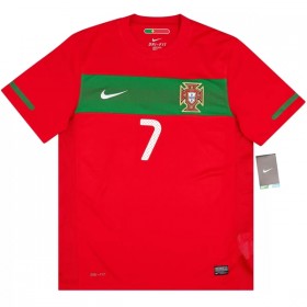Camisola Portugal Ronaldo 7 2010 Retro Equipamento Principal Manga Curta