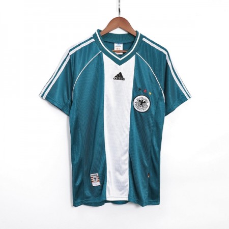 Camisola Alemanha Retro Equipamento Alternativa 1998 Manga Curta