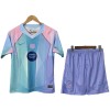 Camisola Barcelona Criança 2025-26 Azul Manga Curta Especial