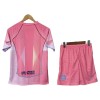 Camisola Barcelona Criança 2025-26 Rosa Manga Curta Especial