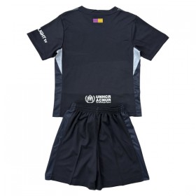 Camisola FC Barcelona Guarda Redes Criança 2025-26 Preta Manga Curta