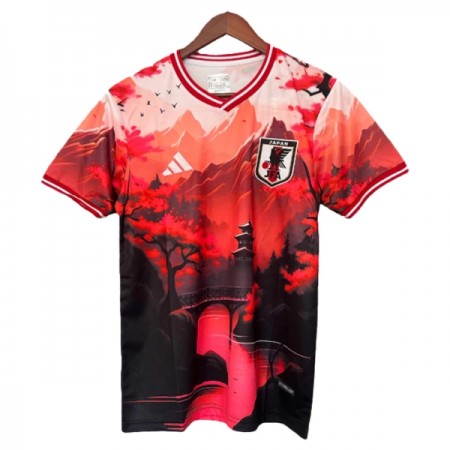 Camisola Japão 2025 Vermelha Manga Curta Especial