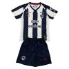 Camisola Rayados Monterrey Criança Equipamento Principal 2025-26 Manga Curta