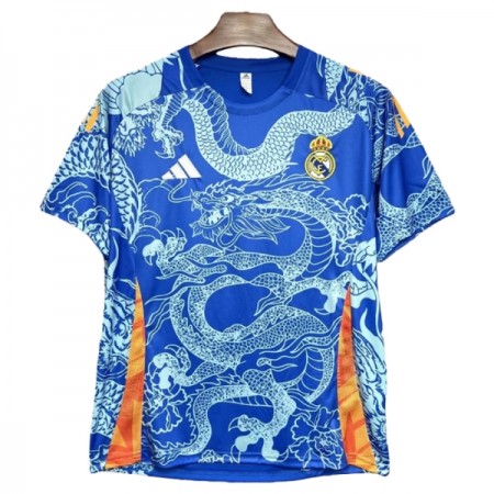 Camisola Real Madrid Dragon 2025-26 Azul Manga Curta Especial