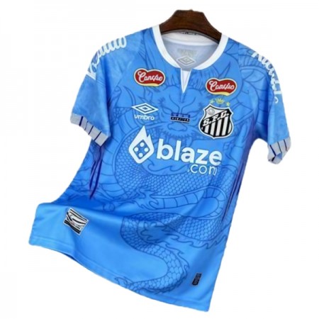 Camisola Santos FC Dragon 2025-26 Azul Manga Curta