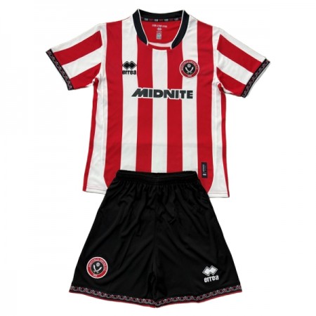 Camisola Sheffield United Criança Equipamento Principal 2025-26 Manga Curta Camisola Sheffield United Criança Equipamento Principal 2025-26 Manga Curta