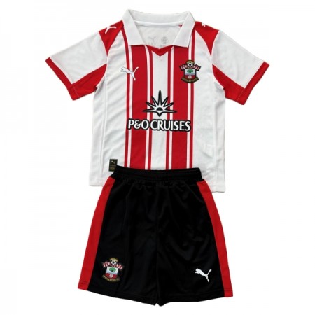 Camisola Southampton Criança Equipamento Principal 2025-26 Manga Curta