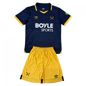 Camisola West Ham United Criança Equipamento 3ª 2025-26 Manga Curta