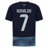 Camisola Al Nassr Ronaldo 7 Criança Equipamento Alternativa 2025-26 Manga Curta