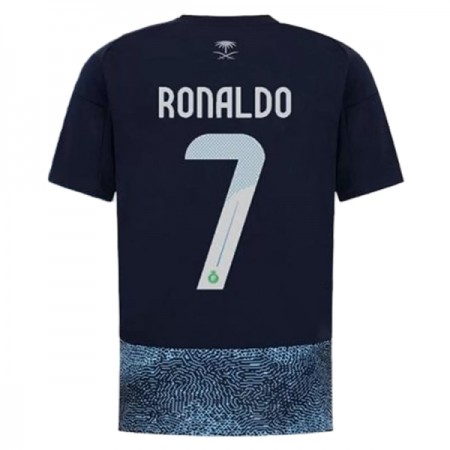 Camisola Al Nassr Ronaldo 7 Equipamento Alternativa 2025-26 Manga Curta