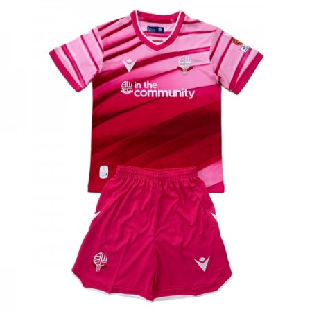 Camisola Bolton Wanderers Criança Equipamento 3ª 2025-26 Manga Curta Camisola Bolton Wanderers Criança Equipamento 3ª 2025-26 Manga Curta