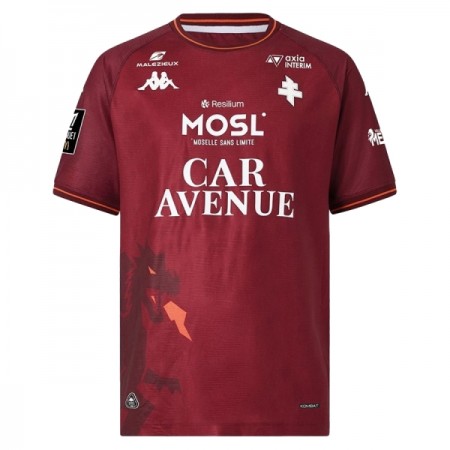 Camisola FC Metz Equipamento Principal 2025-26 Manga Curta Camisola FC Metz Equipamento Principal 2025-26 Manga Curta