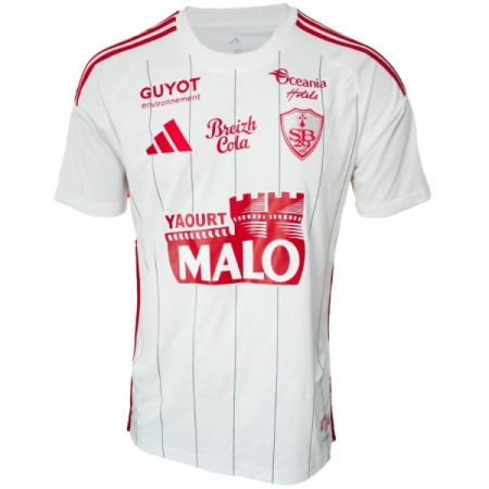 Camisola Stade Brestois Equipamento Alternativa 2025-26 Manga Curta Camisola Stade Brestois Equipamento Alternativa 2025-26 Manga Curta