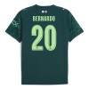 Camisola Manchester City Bernardo 20 EA Sport Equipamento Quarto 2025-26 Manga Curta