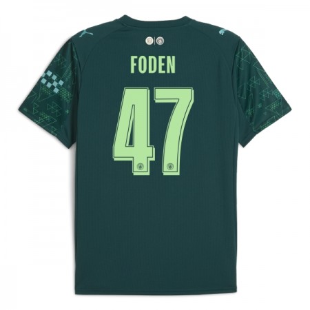 Camisola Manchester City Foden 47 EA Sport Equipamento Quarto 2025-26 Manga Curta