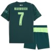 Camisola Manchester City Marmoush 7 EA Sport Criança Equipamento Quarto 2025-26 Manga Curta