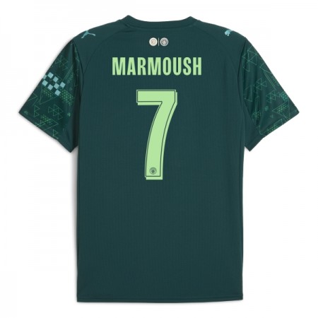 Camisola Manchester City Marmoush 7 EA Sport Equipamento Quarto 2025-26 Manga Curta