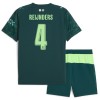Camisola Manchester City Reijnders 4 EA Sport Criança Equipamento Quarto 2025-26 Manga Curta