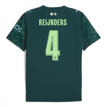 Camisola Manchester City Reijnders 4 EA Sport Equipamento Quarto 2025-26 Manga Curta