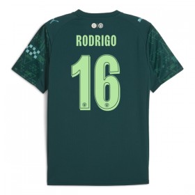 Camisola Manchester City Rodrigo 16 EA Sport Equipamento Quarto 2025-26 Manga Curta