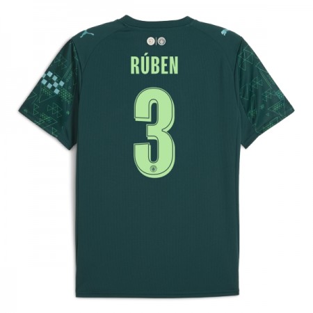 Camisola Manchester City Ruben 3 EA Sport Equipamento Quarto 2025-26 Manga Curta