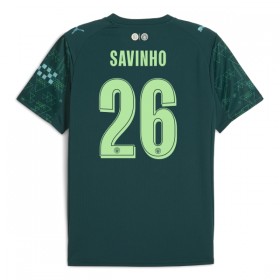 Camisola Manchester City Savinho 26 EA Sport Equipamento Quarto 2025-26 Manga Curta