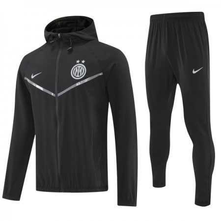 Inter de Milão Casaco Capuz Treino 2025-26 Preta