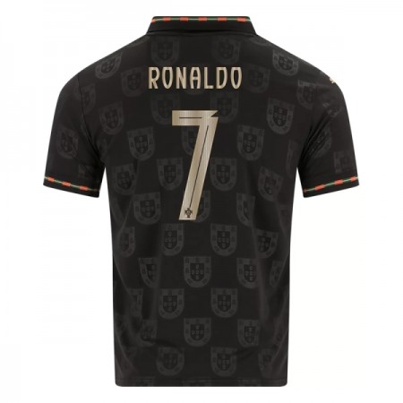 Camisola Portugal Black Panther Ronaldo 7 2025-26 Especial Manga Curta