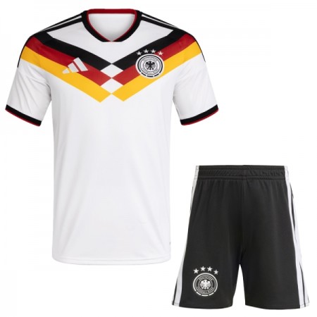 Camisola Alemanha Criança Equipamento Principal Copa do Mundo 2026 Manga Curta