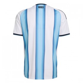 Camisola Argentina Criança Equipamento Principal Copa do Mundo 2026 Manga Curta