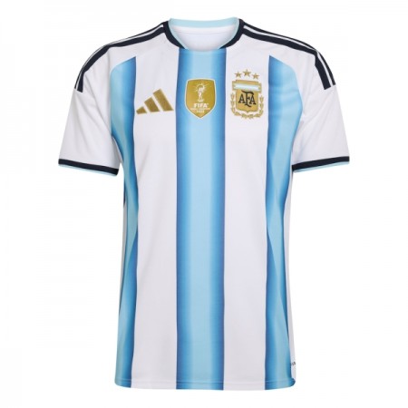 Camisola Argentina Equipamento Principal Copa do Mundo 2026 Manga Curta