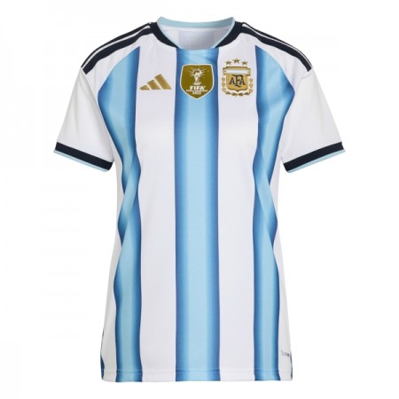 Camisola Argentina Mulher Equipamento Principal Copa do Mundo 2026 Manga Curta