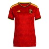 Camisola Bélgica Mulher Equipamento Principal Copa do Mundo 2026 Manga Curta