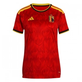 Camisola Bélgica Mulher Equipamento Principal Copa do Mundo 2026 Manga Curta