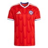 Camisola Chile Equipamento Principal Copa do Mundo 2026 Manga Curta