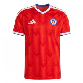Camisola Chile Equipamento Principal Copa do Mundo 2026 Manga Curta