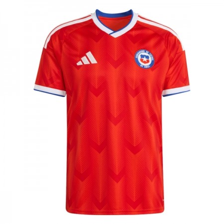 Camisola Chile Equipamento Principal Copa do Mundo 2026 Manga Curta