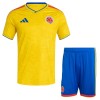 Camisola Colômbia Criança Equipamento Principal Copa do Mundo 2026 Manga Curta